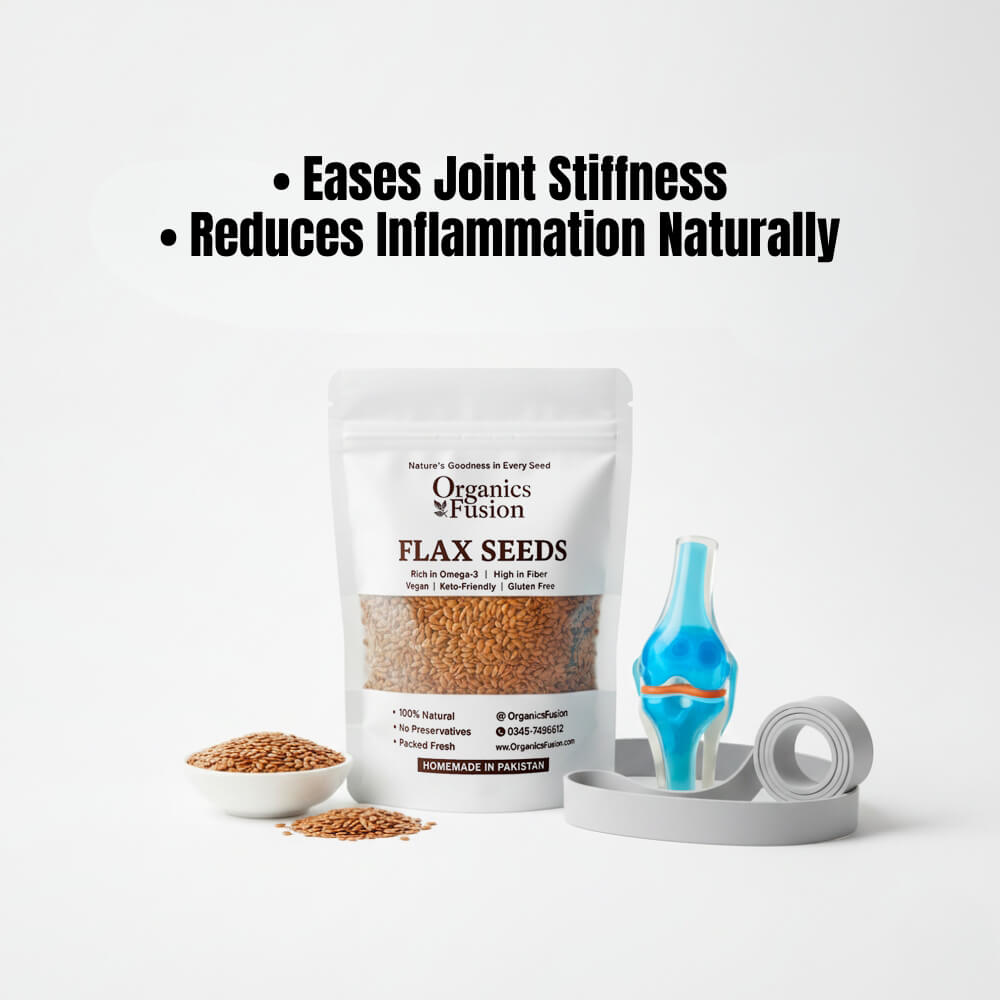 Flax Seeds – Hair Strength, Joint Support & Daily Wellness