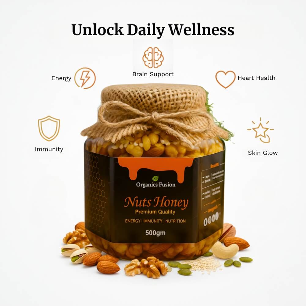 Nuts Honey – Organic Honey Infused With 5 Super Nuts