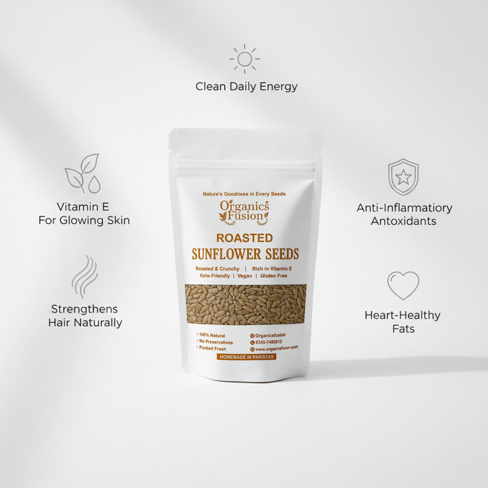 Roasted Sunflower Seeds – Vitamin-E Rich Daily Superfood
