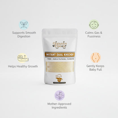 Instant Baby Daal Khichdi – (8 Months+)