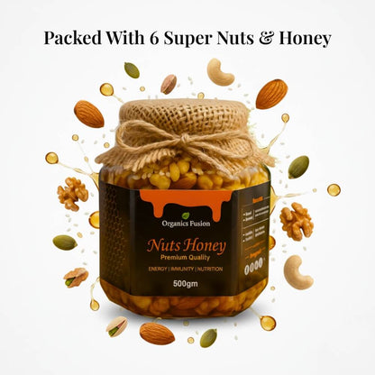 Nuts Honey – Organic Honey Infused With 5 Super Nuts