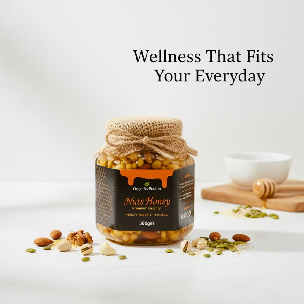 Nuts Honey – Organic Honey Infused With 5 Super Nuts