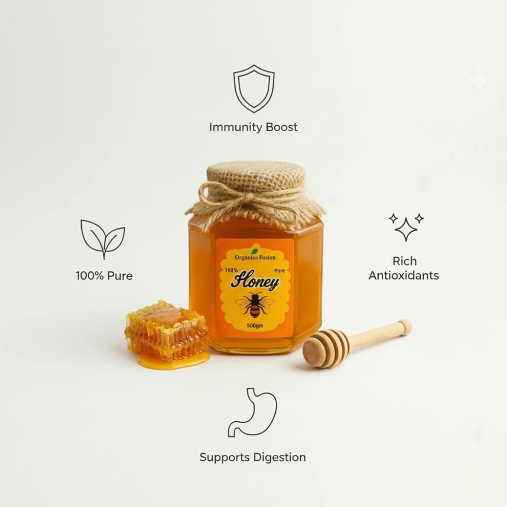 Pure Organic Honey – Natural Immunity & Daily Wellness