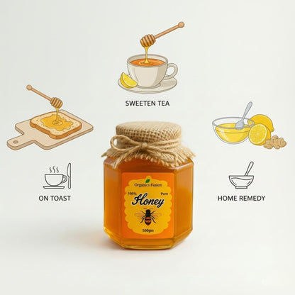 Pure Organic Honey – Natural Immunity & Daily Wellness