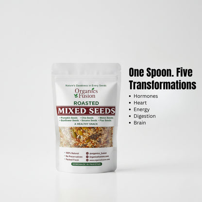 Roasted Mixed Seeds – Daily Hormone, Heart & Energy Nutrition
