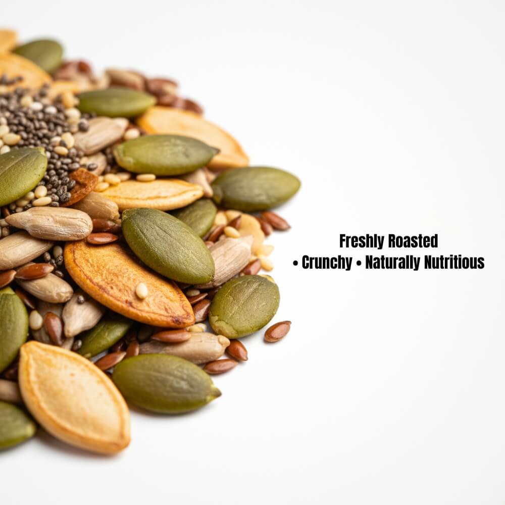 Roasted Mixed Seeds – Daily Hormone, Heart & Energy Nutrition