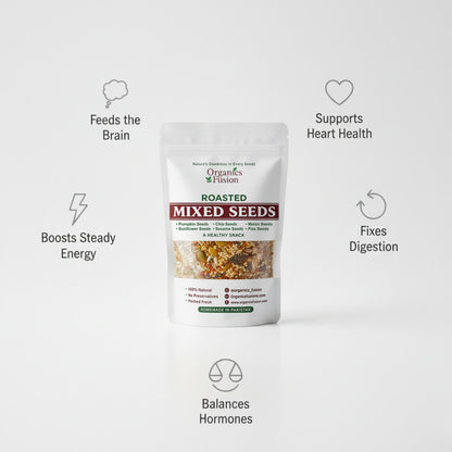 Roasted Mixed Seeds – Daily Hormone, Heart & Energy Nutrition
