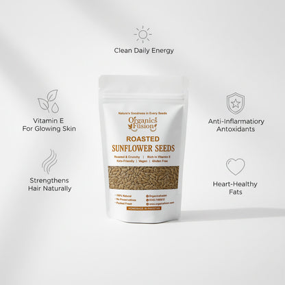 Roasted Sunflower Seeds – Vitamin-E Rich Daily Superfood